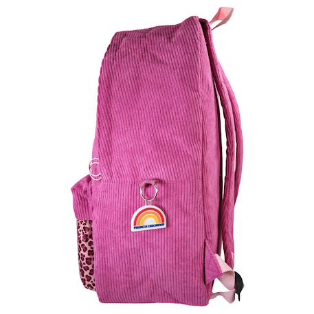 Sac à dos fille forme borne Leo rose 3 - vertbaudet enfant 