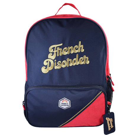 Sac à dos fille Colorblock rouge 2 - vertbaudet enfant 