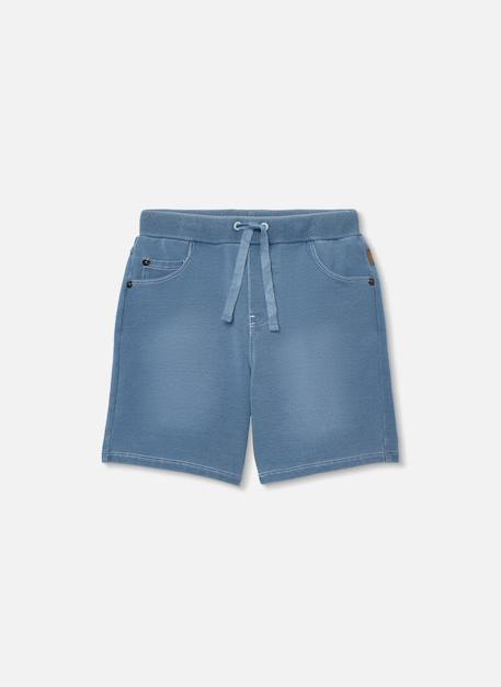 Short garçon denim Bleu 1 - vertbaudet enfant 