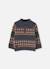 Pull garçon imprimé géométrique Gris 2 - vertbaudet enfant 