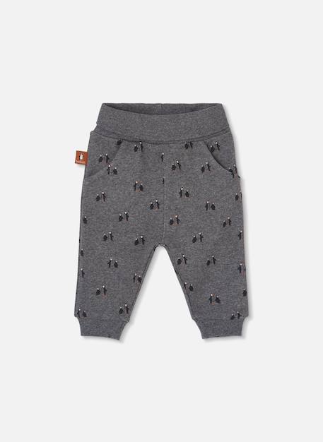 Ensemble bébé garçon maille imprimé pingouins Blanc 4 - vertbaudet enfant 