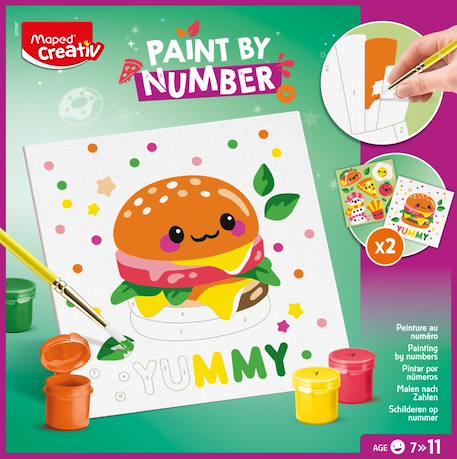Peinture au numéro pour enfant Multi-coloured 4 - vertbaudet enfant 