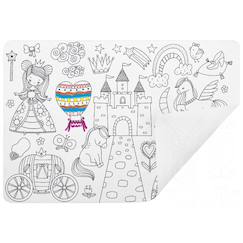 Jouet-Set de table à colorier princesses