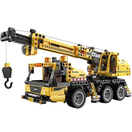 Camion grue 658 pièces Jaune 2 - vertbaudet enfant 