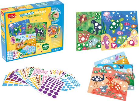 Coffret de gommettes pour enfants Multi-coloured 2 - vertbaudet enfant 
