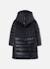 Parka fille en tissu technique à capuche Noir 3 - vertbaudet enfant 