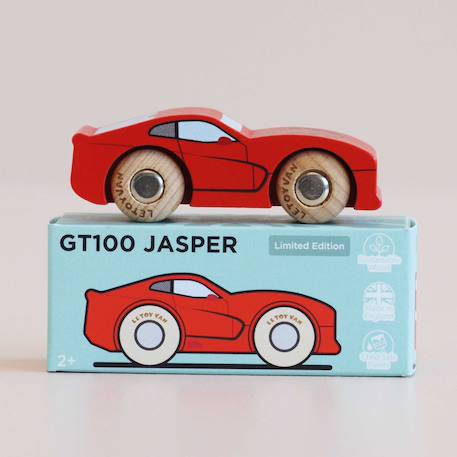Voiture jasper no 18 Rouge 2 - vertbaudet enfant 