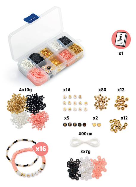 Kit création de bijoux Multi-coloured 6 - vertbaudet enfant 