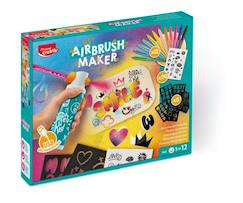 Jouet-Activités artistiques et musicales-Loisirs créatifs-Coffret d'aérographe pour enfant