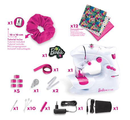 Machine à coudre barbie Multi-coloured 3 - vertbaudet enfant 