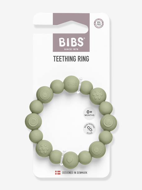 Anneau de dentition perles bleu ciel+bleu pétrole+blush+vert sauge 7 - vertbaudet enfant 