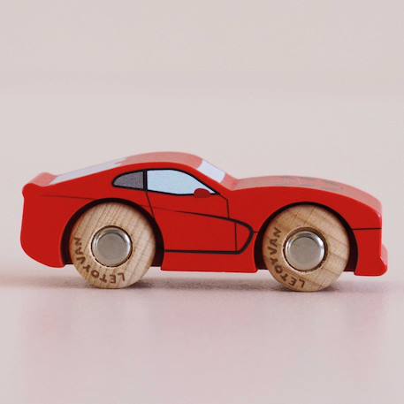 Voiture jasper no 18 Rouge 4 - vertbaudet enfant 