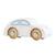 Mini voiture betty no 9 Blanc 1 - vertbaudet enfant 