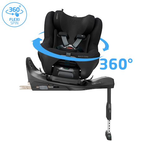 Maxi-cosi pearl slide pro coulissant et pivotant Authentic black+Authentic graphite+Authentic truffle 2 - vertbaudet enfant 