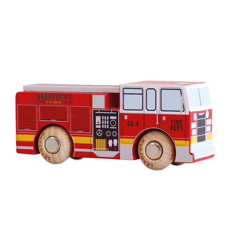 Camion de pompiers quinn no 44 Rouge 1 - vertbaudet enfant 