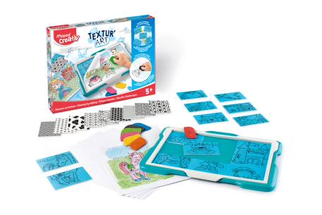 Kit plateau à dessiner Multi-coloured 2 - vertbaudet enfant 