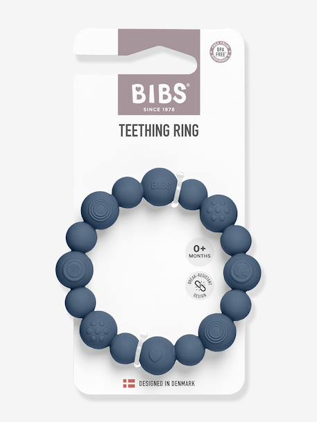 Anneau de dentition perles bleu ciel+bleu pétrole+blush+vert sauge 3 - vertbaudet enfant 
