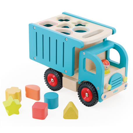 Camion des formes Bleu 1 - vertbaudet enfant 