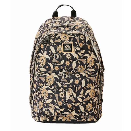 Sac à dos fille double dome avec chouchou Black 2 - vertbaudet enfant 