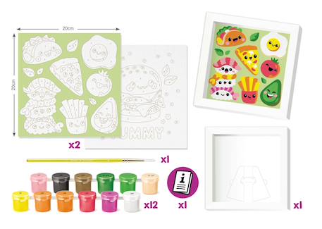 Peinture au numéro pour enfant Multi-coloured 3 - vertbaudet enfant 