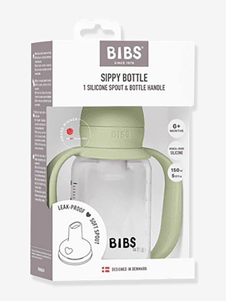 Biberon tasse d'apprentissage 150 ml écru+vert sauge 8 - vertbaudet enfant 