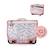 Cartable scolaire réversible 38 cm pol fox happy blush – motif fleurs – 2 compartiments Rose 1 - vertbaudet enfant 