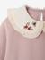 Sweat col claudine rose pâle 3 - vertbaudet enfant 