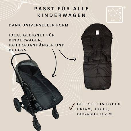 Chancelière thermique Sandy anthracite+kaki+noir+noir/gris+sable+sauge verte 10 - vertbaudet enfant 