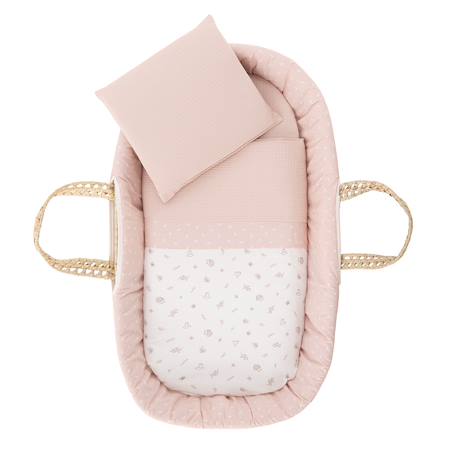Couffin matelasse + support en bois Rose 5 - vertbaudet enfant 