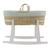 Couffin matelasse + support en bois Green/white+Grey/white 3 - vertbaudet enfant 