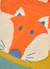 Pull garçon imprimé renard rayé Orange 3 - vertbaudet enfant 