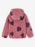 Veste fille sherpa motifs écru+mauve+vanille 9 - vertbaudet enfant 