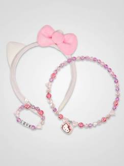 -Collier hello kitty enfant pendentif tête de chat