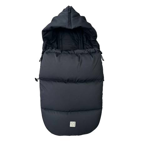 Chancelière pour siège auto bébé LITTLE DOWWNY anthracite+noir 6 - vertbaudet enfant 