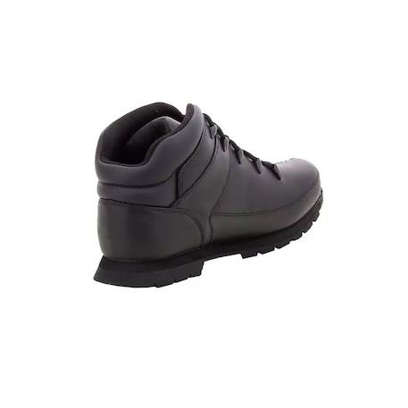 Bottines enfant en cuir Noir+Noir foncé 10 - vertbaudet enfant 