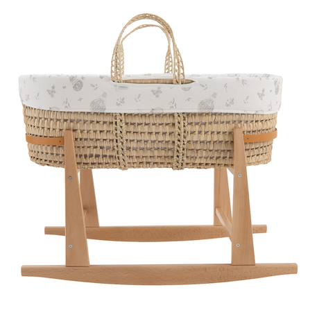 Couffin matelasse + support en bois Beige 3 - vertbaudet enfant 