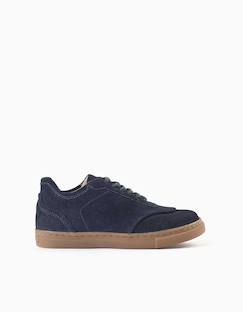 Chaussures-Chaussures garçon 23-38-Baskets, tennis-Baskets en suède à lacets