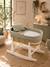 Couffin bébé matelassé avec support en bois Rose+Vert 6 - vertbaudet enfant 