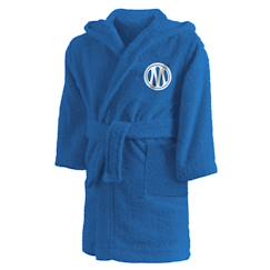 Linge de maison et décoration-Linge de bain enfant-Peignoir enfant brodé 100% coton, om dribble