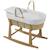 Couffin bébé matelassé avec support en bois Ecru/natural 2 - vertbaudet enfant 