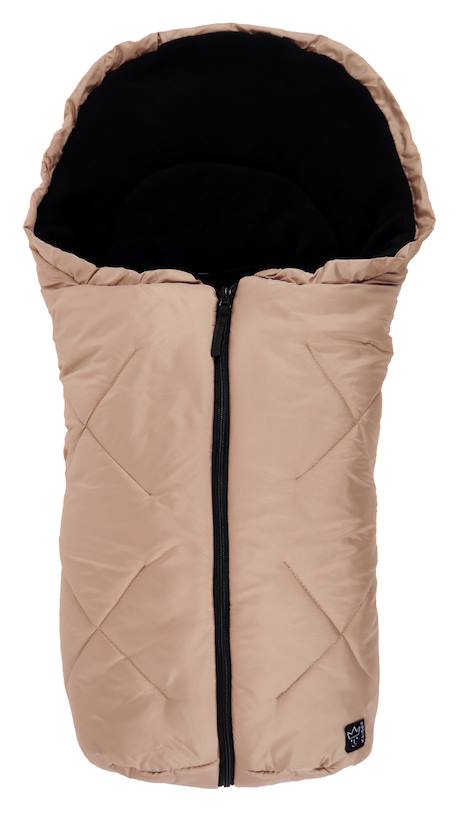 Chancelière pour siège bébé Moo anthracite+marine+sable 7 - vertbaudet enfant 