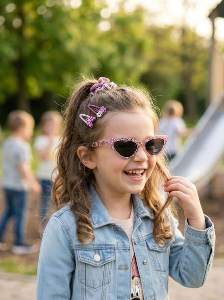 Ensemble d'accessoires minnie mouse enfant - lunettes, pinces et épingles Rose 3 - vertbaudet enfant 