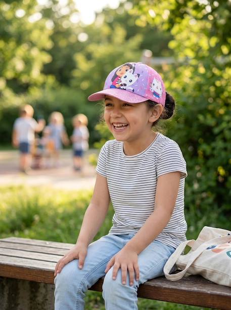 Casquette fille gabby et la maison magique Mauve 3 - vertbaudet enfant 