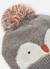Bonnet avec design pingouin Gris 2 - vertbaudet enfant 