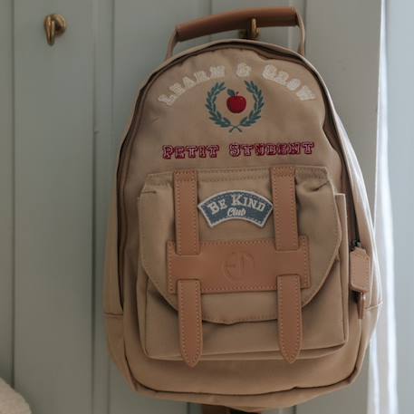 Sac à dos mini learn & grow Marron, rouge, blanc 6 - vertbaudet enfant 