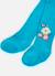 Collant imprimé fleurs Bleu 2 - vertbaudet enfant 