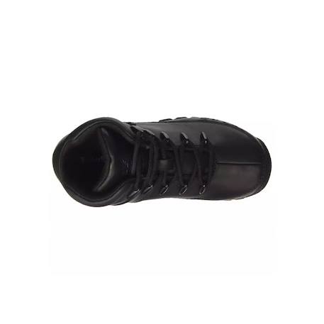 Bottines enfant en cuir Noir+Noir foncé 12 - vertbaudet enfant 