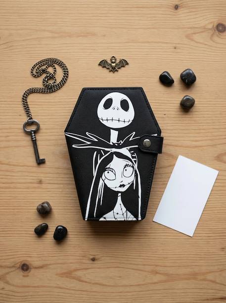 Portefeuille jack et sally l'étrange noël de mr jack Noir 2 - vertbaudet enfant 