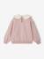Sweat col claudine rose pâle 2 - vertbaudet enfant 