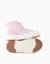 Baskets montantes rembourrées avec broderie florale Mauve lilas 3 - vertbaudet enfant 